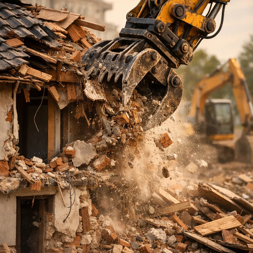 Démolition de maison et bâtiment complet par TITANS TB - Nord 59